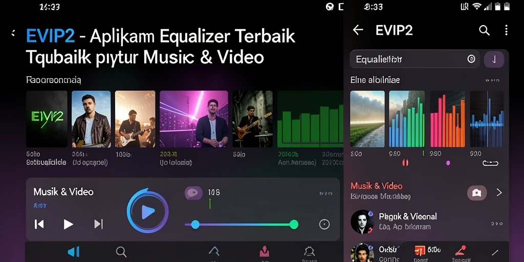 Antarmuka pengguna EVIP2 yang intuitif dan menarik.